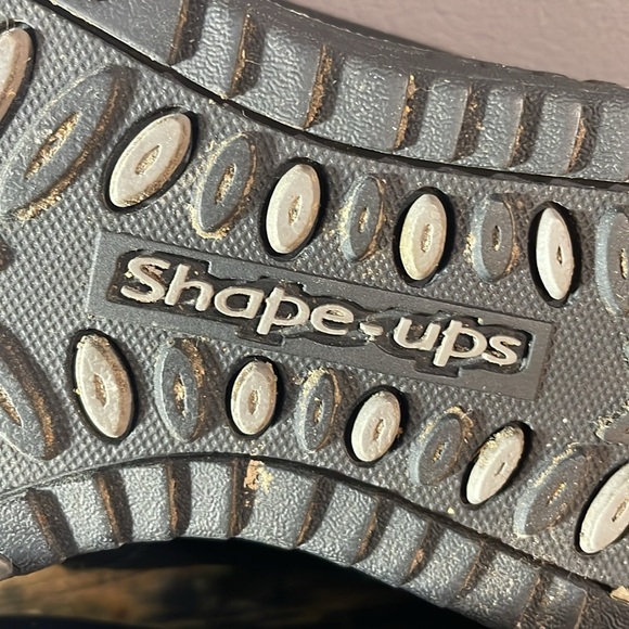 Sketchers Shape Ups women’s size 10 black leather - Picture 4 of 17